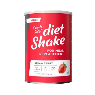 ICONFIT, Dietinis kokteilis - Braškių, 495 g