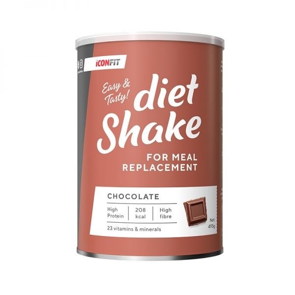 ICONFIT dietinis kokteilis, šokolado skonio, 495 g