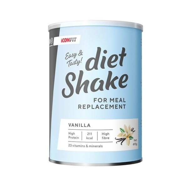 ICONFIT dietinis kokteilis, vanilės skonio, 495 g