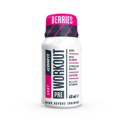 ICONFIT, gėrimas uogų skonio, 60 ml