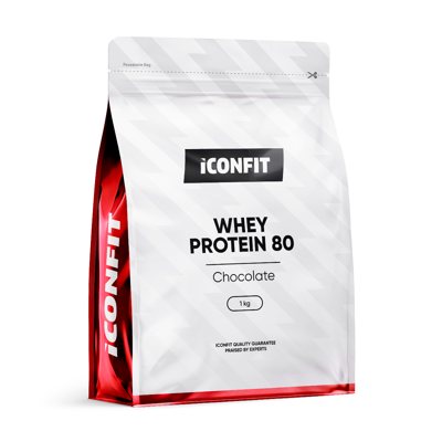 ICONFIT, Išrūgų baltymai 80 - Šokolado, 1 kg