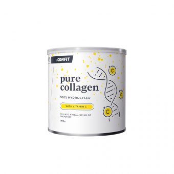 ICONFIT Kolagenas + Vitaminas C, Nearomatizuotas, 300 g