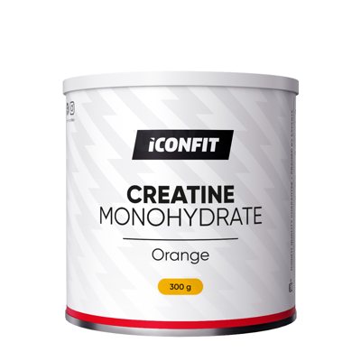 ICONFIT, Mikronizuotas Kreatino Monohidratas - Apelsinų, 300 g