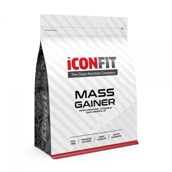 ICONFIT raumenų masės didinimo priemonė MASS GAINER, šokolado skonio, 1.5 kg