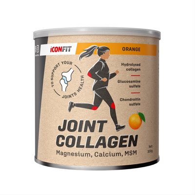 ICONFIT, sąnarių kolagenas, apelsinų skonio milteliai, 300 g
