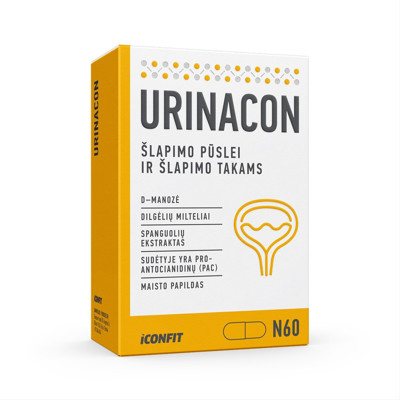 ICONFIT, urinacon, 60 kapsulių