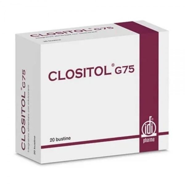 IDI PHARMA maisto papildas CLOSITOL G75, 20 pak.