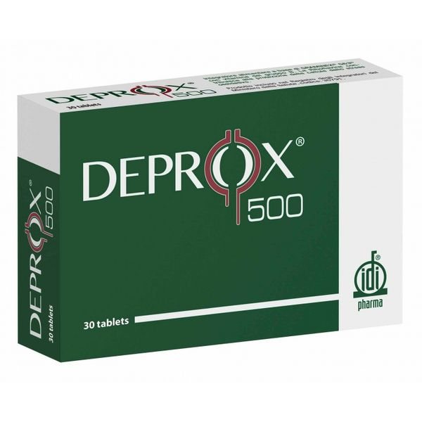 IDI PHARMA maisto papildas DEPROX 500, 30 tab.