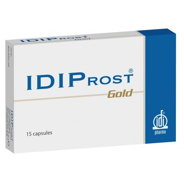 IDI PHARMA maisto papildas IDIPROST GOLD, 15 kaps.