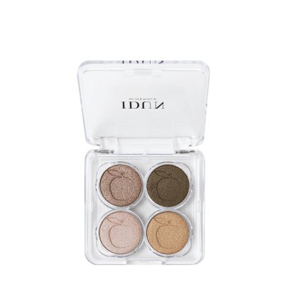 IDUN Minerals 4 spalvų akių šešėliai Brunkulla Nr. 4402, 4 g