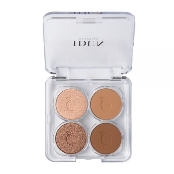 IDUN MINERALS akių šešėliai GULLVIVA, Nr. 4411, 4 spalvų, 4 g