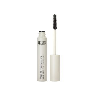 IDUN MINERALS apimties suteikiantis vandeniui atsparus blakstienų tušas VATN VOLUME, Nr. 5016, juoda spalva, 9 ml