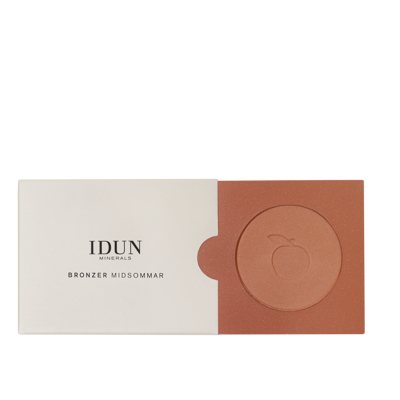 IDUN Minerals bronzinanti pudra suteikianti švytėjimo Midsommar Nr.1624, (šiltas atspalvis), 4.6 g