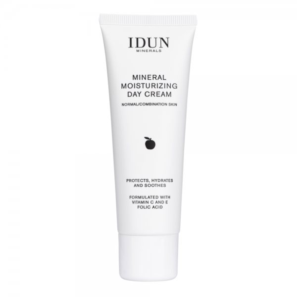 IDUN MINERALS dieninis veido kremas su vitaminais C ir E normaliai, mišriai odai, 50 ml