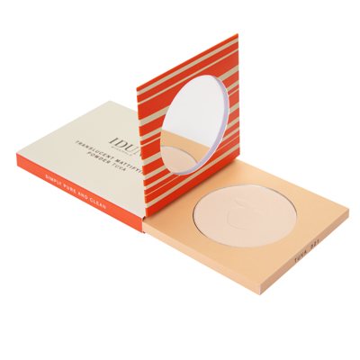 IDUN Minerals kompaktinė pudra skaidri/permatoma Tuva Nr. 1521, 3.5 g