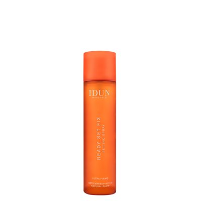 Makiažą fiksuojanti veido dulksna, IDUN MINERALS READY SET FIX, 100 ml
