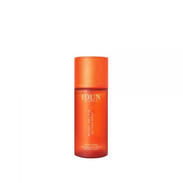 Makiažą fiksuojanti veido dulksna, IDUN MINERALS READY SET FIX, 50 ml