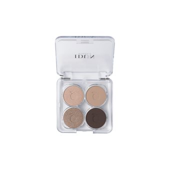 IDUN Minerals mineraliniai 4 spalvų akių šešėliai Nattviol Nr. 4408, 4 g, 4 g