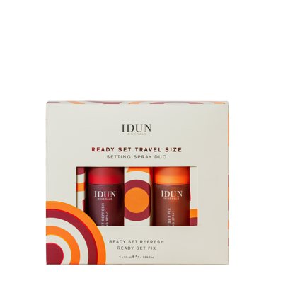 IDUN Minerals rinkinys veido dulksnos (READY SET REFRESH, + READY SET FIX, 50 ml), 1 vnt., 50 ml