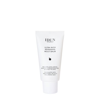 IDUN Minerals veido balzamas su niacinamidu, hialurono rūgštimi ir avižų aliejumi, 50 ml