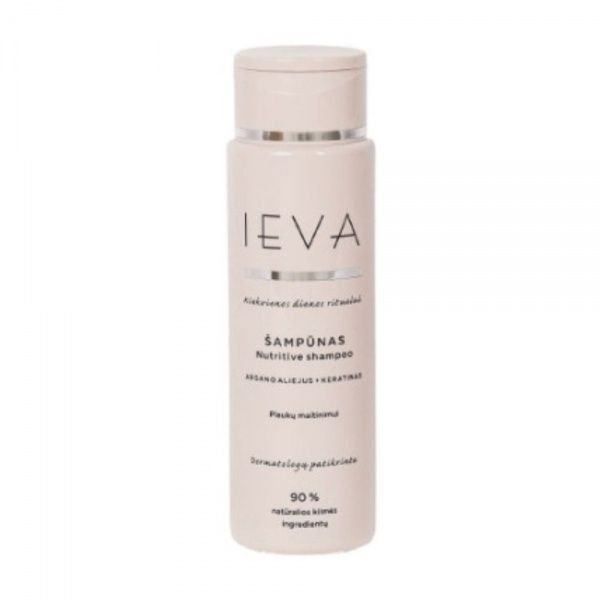 IEVA maitinamasis plaukų šampūnas NUTRITIVE, 300 ml