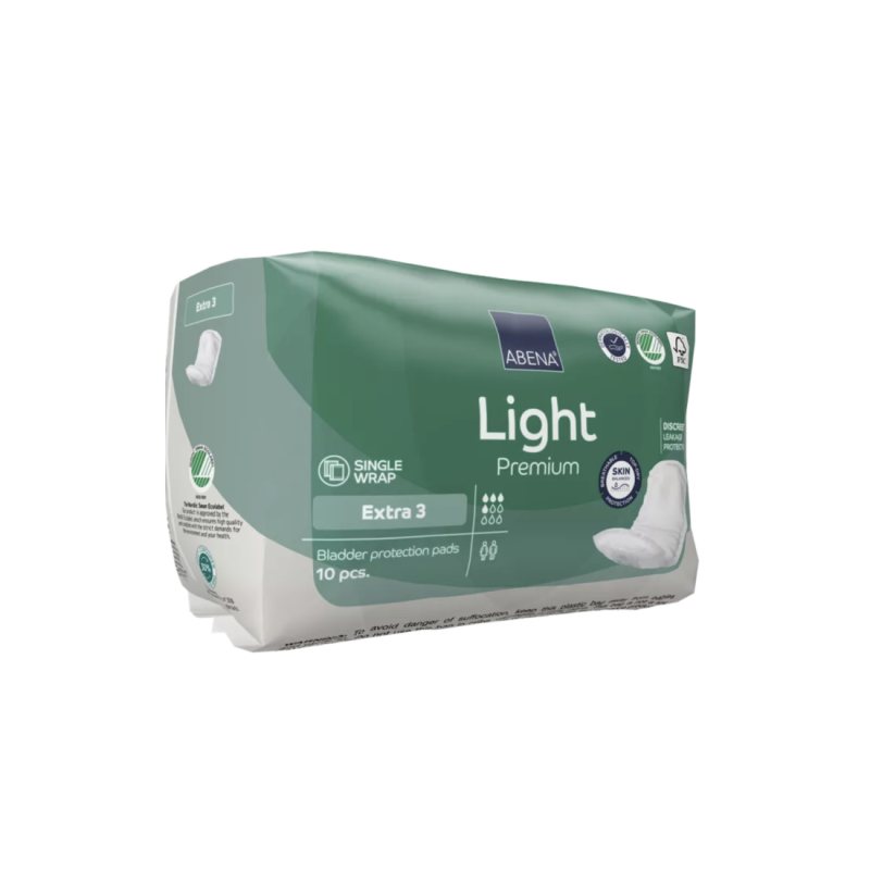 Įklotai ABENA Light Extra 3 Premium N10, 500 ml