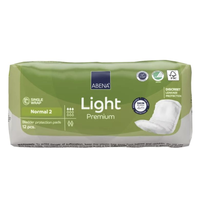 Įklotai ABENA Light Normal 2 Premium N12, 350 ml
