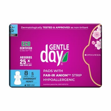 ĮKLOTAI kasdieniniai GENTLE DAY sugeriantys . N20