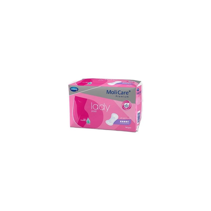 Įklotai MOLICARE Premium Lady Pad 4.5 lašai N14 (168654)