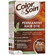 Ilgalaikiai plaukų dažai COLOR AND SOIN, aukso vario blondinė, (7GC), 135 ml