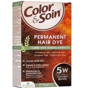 Ilgalaikiai plaukų dažai COLOR SOIN, auksinė ruda (5W), 135 ml