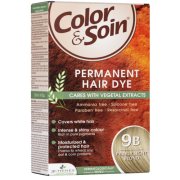 Ilgalaikiai plaukų dažai COLOR SOIN, perlinė šviesi blondinė (9B), 135 ml