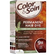Ilgalaikiai plaukų dažai COLOR SOIN, raudona ugninė (9R), 135 ml
