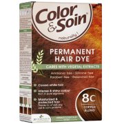 Ilgalaikiai plaukų dažai COLOR SOIN, vario blondinė (8C), 135 ml