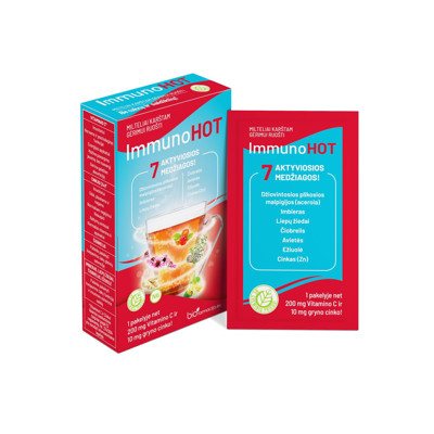 IMMUNOHOT, milteliai, 6 vnt