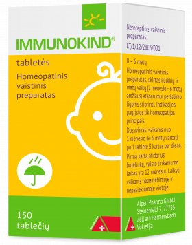 IMMUNOKIND tabletės N150