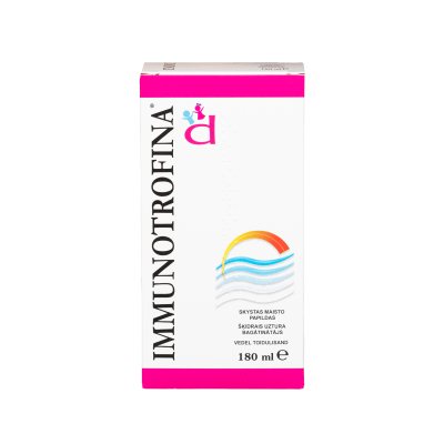IMMUNOTROFINA D sirupas, 180 ml