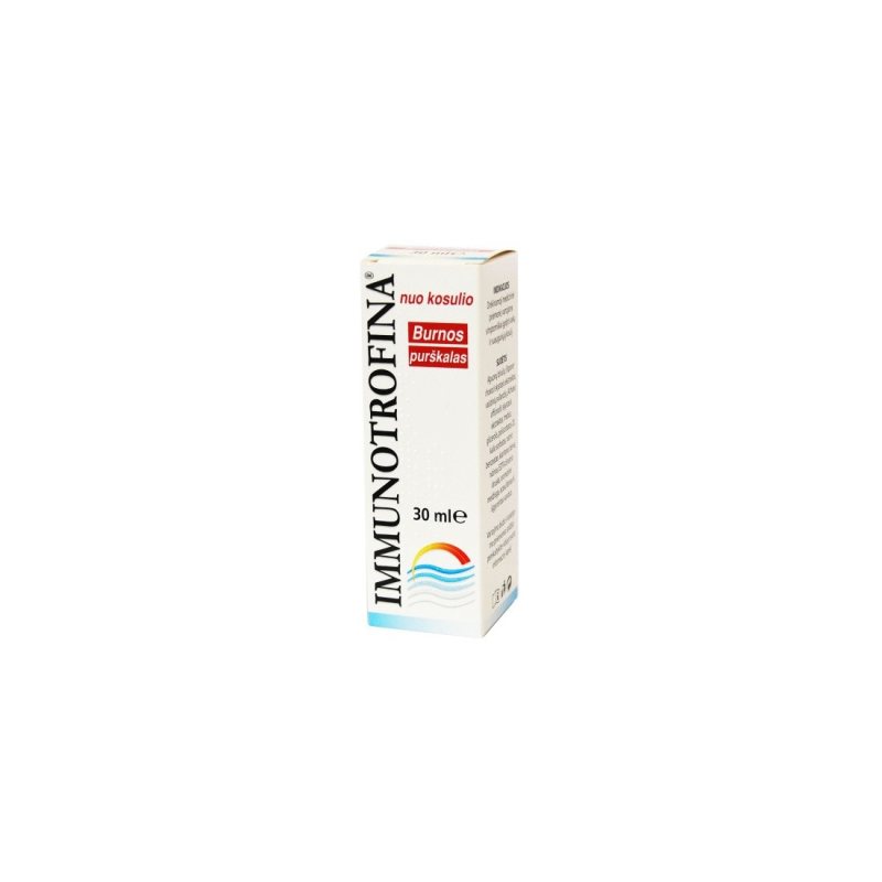 IMMUNOTROFINA, nuo kosulio purškalas, 30 ml