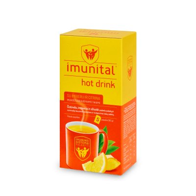 Imunital hot drink su imbieru ir citrina, N5, 12 g