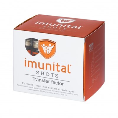 IMUNITAL SHOTS, (20 geriamų dozių po ) 20 vnt., 10 ml
