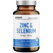 Imunitetui, plaukams ir nagams ICONFIT ZINC SELENIUM, 90 kaps.
