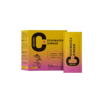 IMUNO C + ECHINACEA + GINGER, 20 pakeliai