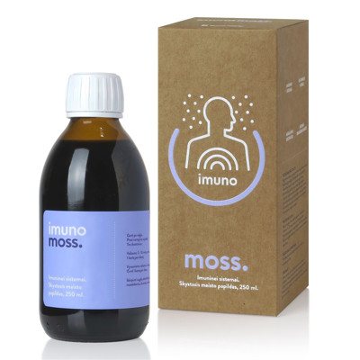 IMUNOMOSS, sirupas, 250 ml