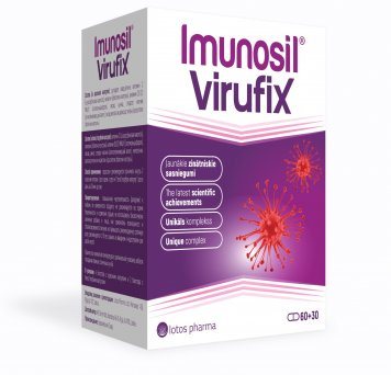 IMUNOSIL Virufix kapsulės N60+30