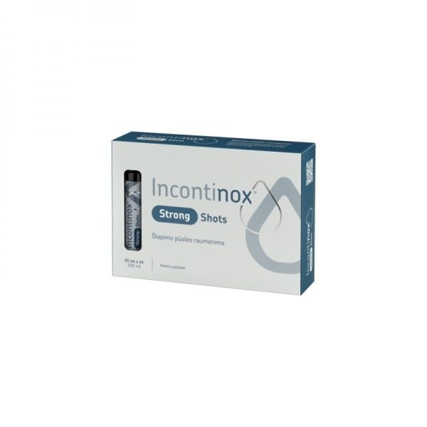 INCONTINOX maisto papildas STRONG SHOTS, x 25 ml, 14 vnt