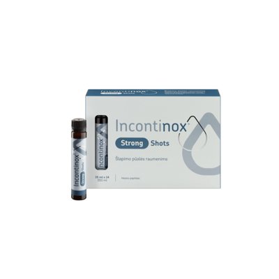 INCONTINOX STRONG SHOTS, 14 buteliukų, 25 ml
