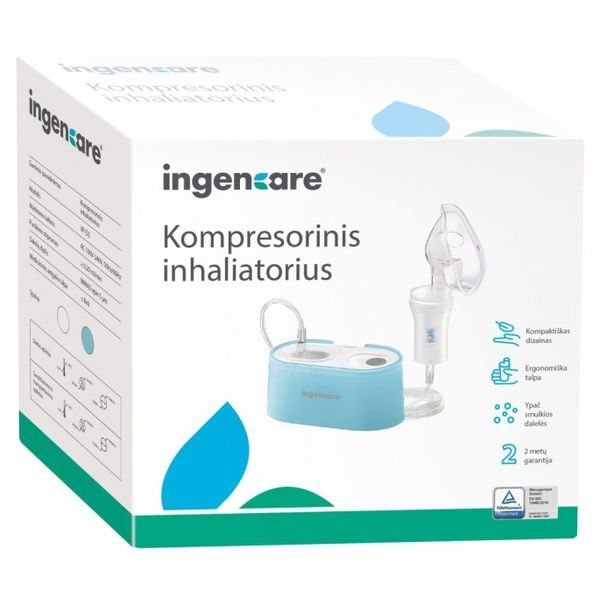 INGENCARE kompresinis inhaliatorius VP-D2, 1 vnt