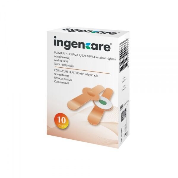 INGENCARE nuospaudų pleistrai, 10 vnt
