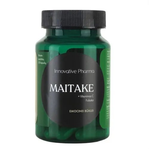 INNOVATIVE PHARMA Maitake + Vit C + foliatai, N30