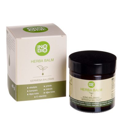 INOBIO HUMANICA HERBA BALM, balzamas, 40 g
